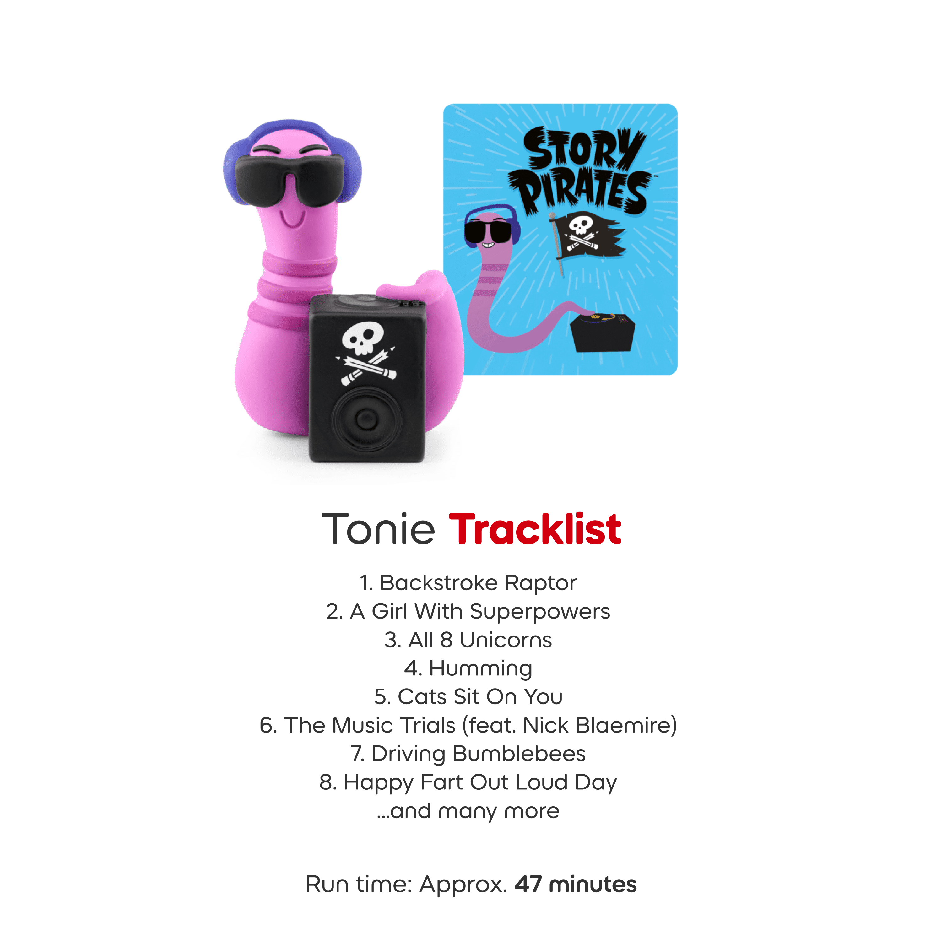 tonies Story Pirates Figurine de jeu audio (En Anglais)