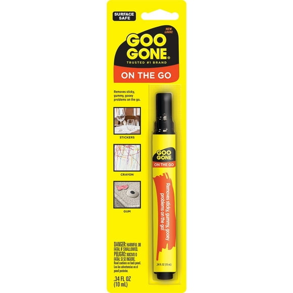 Bolígrafo removedor de adhesivos Goo Gone on the Go para pegatinas y más