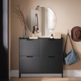thumbnail image 1 of SoBuy FSR100-SCH 4 Drawers Shoe Cabinet Shoe Rack Shoe Storage Cupboard Organizer Unit, 1 of 7