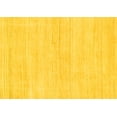 thumbnail image 1 of Ahgly Company Machine Washable Indoor Rectangle Solid Yellow Modern Area Rugs, 2' x 3', 1 of 4