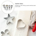 thumbnail image 4 of Beaupretty 12Pcs Silver Round Baking Mold Pottery Tool For Special Occasions, 4 of 6