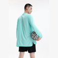 thumbnail image 2 of Camiseta deportiva de manga larga para jugadores de baloncesto, entrenamiento de tiro, camiseta lisa de secado rápido, camiseta de entrenamiento para gimnasio, ropa, 2 of 5