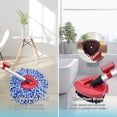 thumbnail image 6 of Spin Mop  & Scrubber Brush Set Compatible with  RinseClean 2-, 4 Microfiber  Heads, 1 Handle, 1 Base & Scrub Brush Combo, 6 of 6