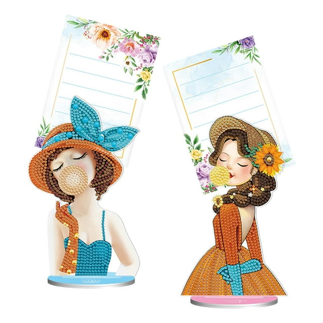 Abbracc Support de Message Clip 5D Décoration Artisanale 11x19cm 11.5x19cm