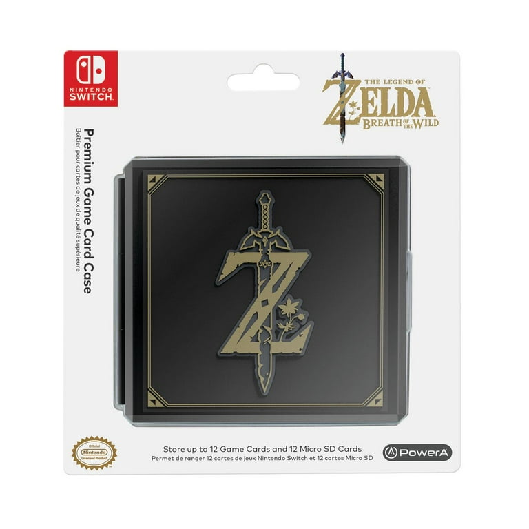 PowerA, Power A Card Case Zelda Z Symbol, Nintendo Switch PowerA, Power A Card Case Zelda Z Symbol, Nintendo Switch