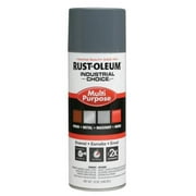 Industrial Choice 1600 System Enamel Aerosols, 12 oz, Universal Gray, High-Gloss