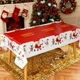 thumbnail image 3 of Table for Kitchen Christmas-Themed Tablecloth Suitable for Decorating Kitchen And Dining Tables During The Christmas Season, 3 of 6