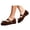 Brown, variant on Women's Flats Shoes Faux Suede Round Toe Ballet Dressy Flats Comfortable Slip On Walking Shoes