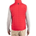 thumbnail image 2 of Men's-Cutter & Buck  Red St. John's Red Storm Rainier Eco Insulated PrimaLoft Full-Zip Puffer Vest, 2 of 2