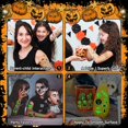 thumbnail image 3 of Tatuajes temporales de Halloween, pegatinas de tatuajes de fantasmas de calabaza para niños, tatuajes falsos, suministros para fiestas de Halloween para niños, decoraciones para niños y niña, 3 of 4