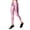 Pink, variant on Jeggings for Women Pull On Stretchy Faux Leather Sexy High Waisted Solid Color Metallic Tights Yoga Pencil Tight Green L