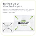 thumbnail image 5 of Quikcloth® Everyday Clean Plant-Based Cleaning Wipes – Parent Tested & Approved with Gentle, Plastic-Free, Safe for Hands & Home Surfaces, 5 of 7