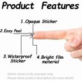 thumbnail image 4 of 500Pcs Self-Adhesive Planner Stickers Hummingbird Stickers Colorful Hummingbird Paper Decals, 4 of 9