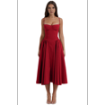 thumbnail image 1 of Vestido de Verano 2025 para Mujer, Estilo Bohemio, con Tirantes Finos y Corte Entallado, para Playa. Rojo L, 1 of 10