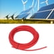 thumbnail image 4 of Cable Fotovoltaico, Cable Fotovoltaico Solar Resistente A Alto Voltaje De 6 Mm² Gran Capacidad De Transporte De Corriente Para Conexión ANGGREK Rojo 50 m/164 pies, 4 of 8