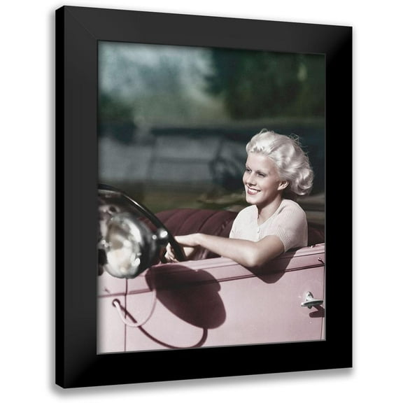 Hollywood Photo Archive 12x14 Black Modern Framed Museum Art Print Titled - Jean Harlow