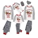 thumbnail image 2 of Pijamas familiares a juego de Navidad, conjunto de pijamas de Dachshund a través de la nieve, color blanco y negro, 2023, 2 of 3
