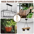 thumbnail image 6 of Uxcell 3ft Lighting Hanging Chain, 2.4mm/0.09" Looping Metal Pendant Chandelier Chain Extension with 2 Spring Snap Hook for Hanging Plant Pendant Chandelier Light Fixture, Rose Gold, 6 of 6