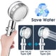 thumbnail image 5 of Cabezales de ducha de alta presión, ducha con ventilador turbo de mano, cabezal de ducha con chorro de agua con manguera, soporte, interruptor de pausa de una tecla con rotación de 360 ​​gra, 5 of 5