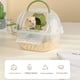 thumbnail image 2 of Jaula para hámster, caja transportadora para habitación de ratones, suministros para mascotas, accesorios transparentes de gran capacidad para Hábitats y jaulas para animales pequeños Naranja Greeniant PT005085-03, 2 of 6