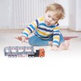 thumbnail image 4 of Simulation Inertial Plastic Lengthening Model Transport Truck Toy For Perfect Children Boy Gift, 4 of 8