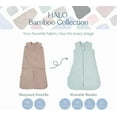 thumbnail image 5 of HALO SleepSack SuperSoft 3-Way Baby Swaddle Wearable Blanket, Small, BlueFog, 5 of 7