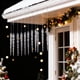 thumbnail image 1 of Adornos navideños, decoraciones navideñas, regalos de Navidad: 12 colgantes de hielo picado transparentes, carámbanos acrílicos transparentes, decoraciones navideñas de carámbanos, colgantes acrílicos, 1 of 9