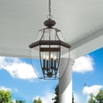 thumbnail image 6 of Livex Lighting - Monterey - 4 Light Outdoor Pendant Lantern in Traditional Style, 6 of 9