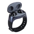 thumbnail image 3 of Hm50 Wrist True Wireless Bluetooth 5.0 Auricular Estéreo De Almacenamiento De Reloj Deportivo Portátil (Negro) seitruly EL007586-00, 3 of 6