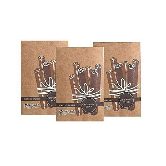 FloralSimplicity Cinnamon Stick Scented Sachets Pack of 3