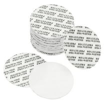 Uxcell 48mm PS Foam Resistant Tamper Pressure Sensitive Seal White 100 Pack