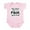 Petal Pink, variant on CafePress - WIGU Pilot Aunt Infant Bodysuit - Baby Light Bodysuit, Size Newborn - 24 Months
