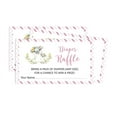 thumbnail image 4 of Inkdotpot 30Hippo Girl Gender Neutral Baby ShowerDiaper Raffle Ticket Lottery Insert Cards Supplies Games For Baby Shower Party Bring A Pack Of Diapers To Win Favors Gifts And Prizes, 4 of 5