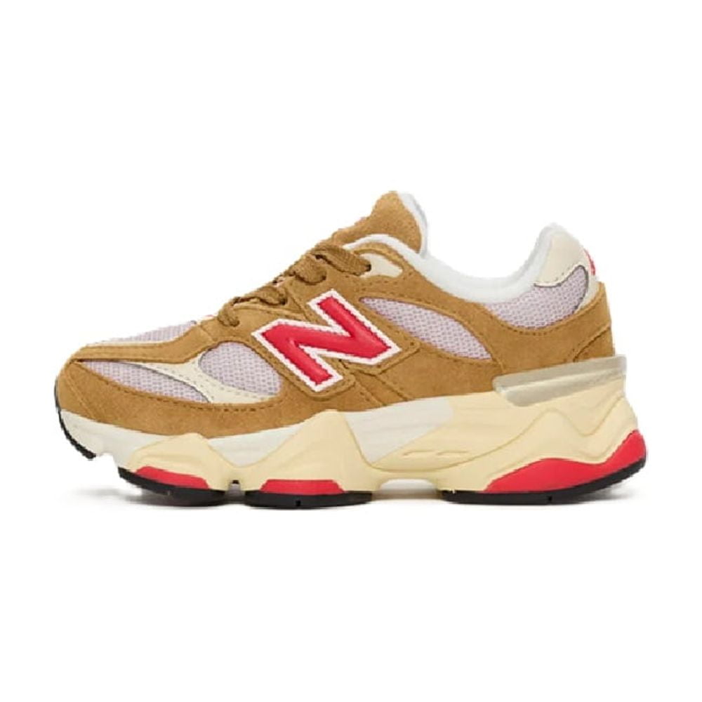 Little Kid's New Balance 9060 Brown Pink (PC9060VD) - 2