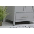 thumbnail image 5 of 36 inch Single Bathroom Vanity in Gray with Backsplash, 5 of 8