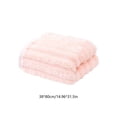 thumbnail image 4 of karymi Thickened Soft Solid Color Coral Bath Towel Quick Drying Highly Absorbent for Bathroom Daily Use 29.53x13.78in Pink Family Gifts, 4 of 7