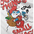 thumbnail image 5 of Santa Papa Smurf Christmas Presents Romper Boys or Girls Infant Baby Brisco Brands 18M, 5 of 7