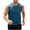 Green 2, variant on TKKCS Mens Mesh Athletic Tank Tops- Crew Neck Workout Sleeveless Gym Quick Dry Breathable Active Tank Top Black Size 3XL