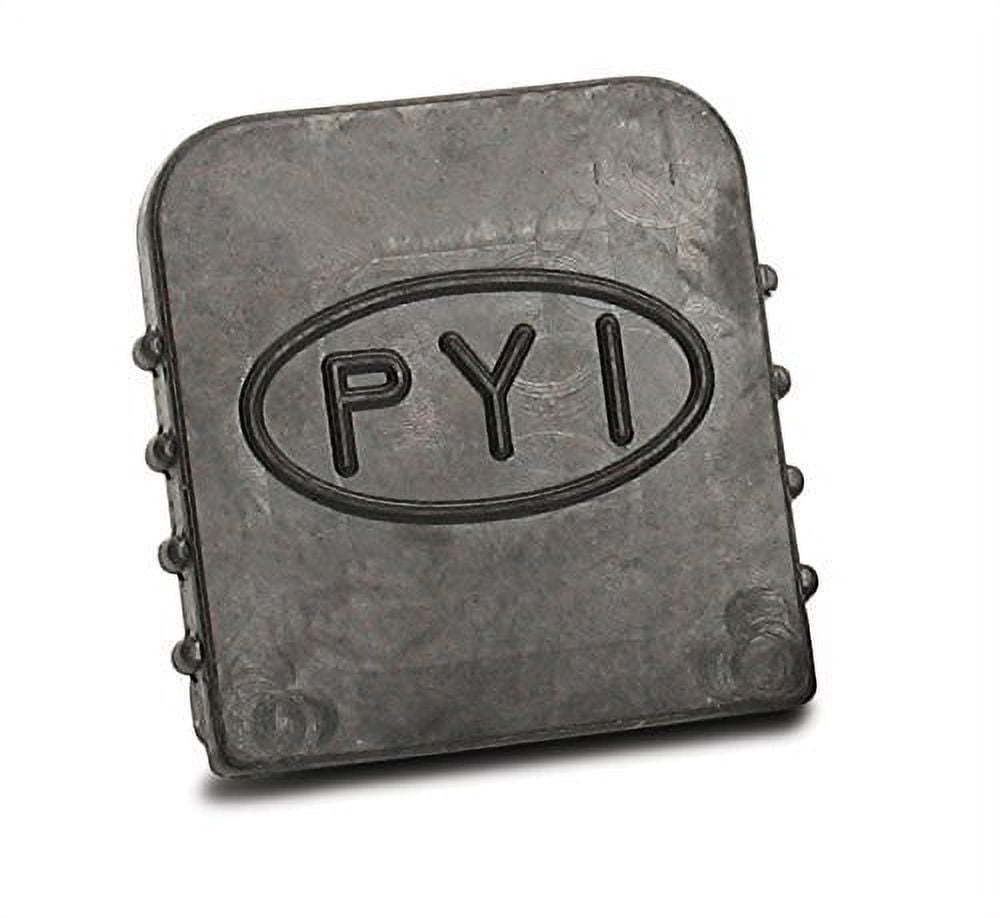 Pyi  CJ12100; Clamp Jackets 1/2 Black 100-Pack