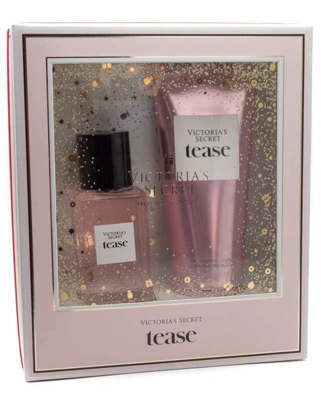 Victoria's Secret TEASE Holiday 2020 Collection: Fine Fragrance Mist  2.5 fl oz, Fine Fragrance Lotion  3.5 fl oz