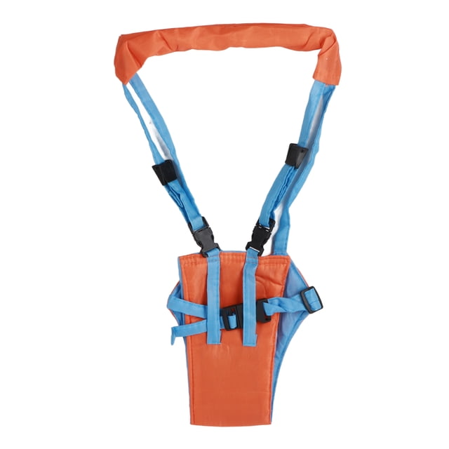 Arneses para caminar para bebés Diseño ergonómico Cómodo arnés de mano para caminar para bebés Cinturón auxiliar Naranja
