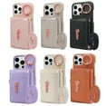 thumbnail image 2 of For Iphone 15 Pro Max Vietao Ring Holder Wallet Pu Phone Case With, iPhone 12 Pro Max, 2 of 10