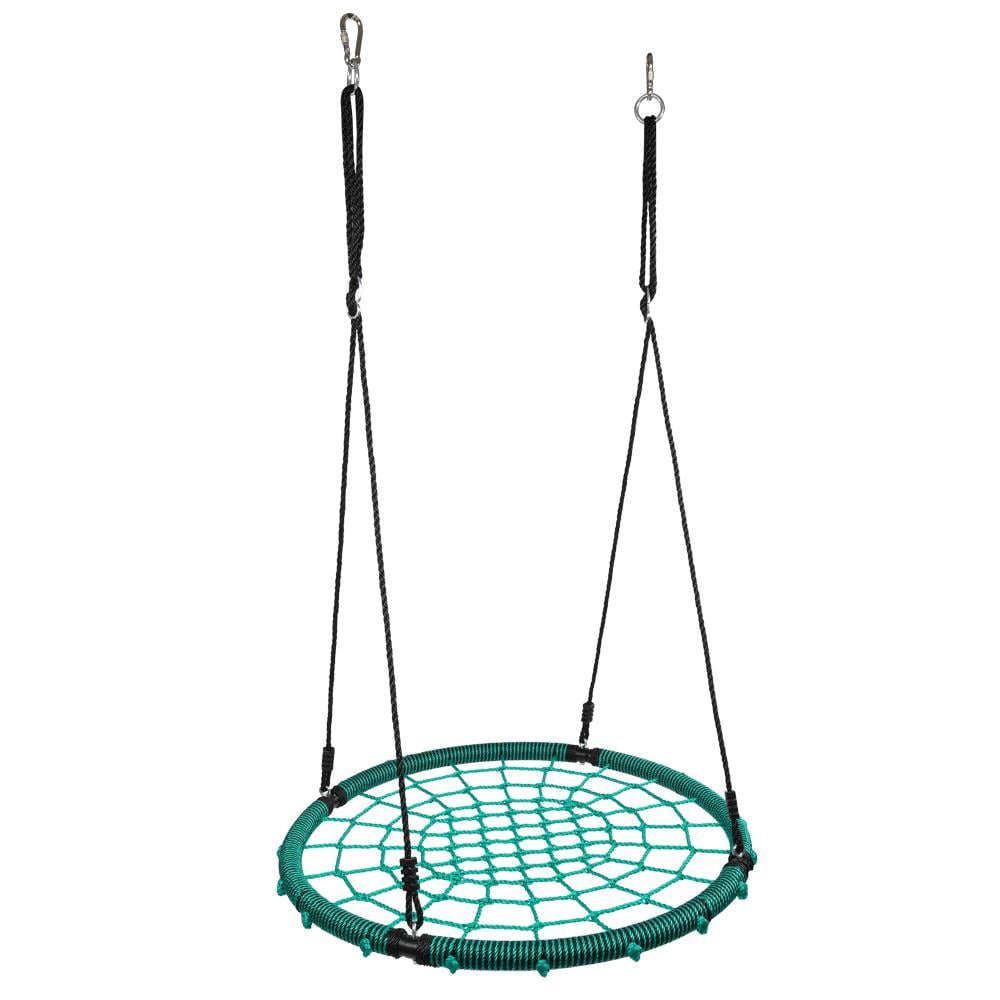 Ktaxon 40" Over 600 lbs Net Spider  Round Rope Swing with Adjustable