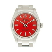 Rolex Oyster Perpetual 31 Coral Red Dial Automatic Ladies Watch 277200CRLRDSO
