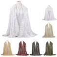 thumbnail image 2 of Hijab de Mode pour Femmes, Foulard à Paillettes Style National, Châle pour Femmes, 2 of 6