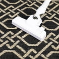 thumbnail image 7 of Hasoo Runner Rug 2'3" x 7'3" Textured Weave Indoor/Outdoor Rug Easy Cleaning Carpet for Porch, Black, 7 of 7
