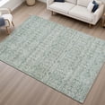 thumbnail image 6 of Addison Rugs Mayfield Premium Machine Washable Transitional Stripes Teal Rectangle Rug, 10' x 14', 6 of 6