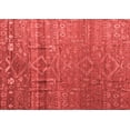 thumbnail image 1 of Ahgly Company Machine Washable Indoor Rectangle Abstract Red Modern Area Rugs, 2' x 3', 1 of 4