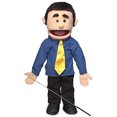 thumbnail image 1 of 25 Pouces George, Papa Pêche / Homme d'Affaires, Corps Entier, Style Ventriloque Puppet, 1 of 6