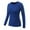 Blue, variant on Lavaport Women Compression Long Sleeve Yoga Tight Workout Tee Tops